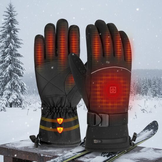 Apsildāmie cimdi M, XXL (3 siltuma režīmi)