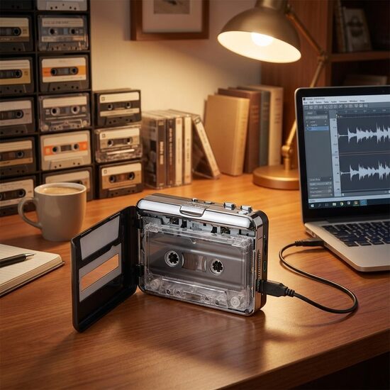 PC USB Kasešu MP3 CD pārveidotājs