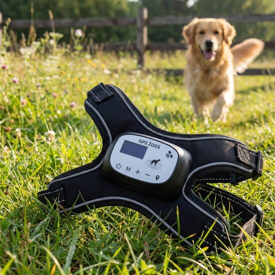 Inteliģentā GPS bezvadu radiosēta suņiem ar OLED displeju un AI tehnoloģiju