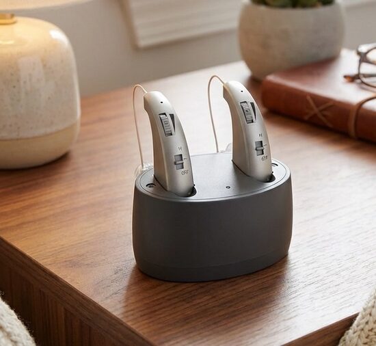 Digitālais uzlādējamais dzirdes aparāts