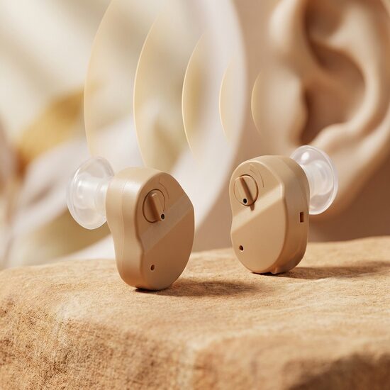2gab iekšauss neredzamie dzirdes aparāti – mini, viegli un ar kristāldzidru skaņu