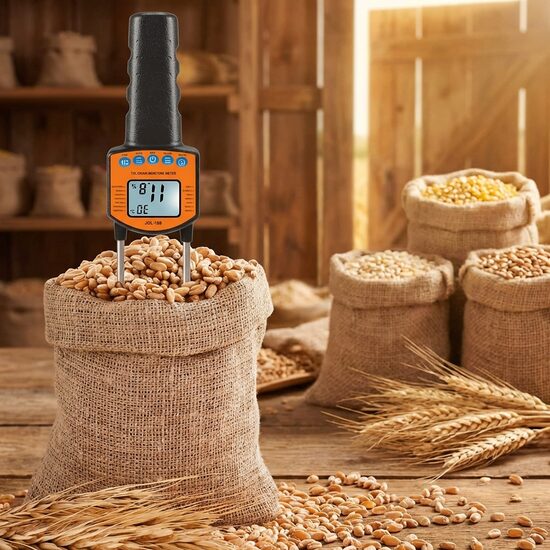 Graudu mitruma mērītājs, 14 dažādu veidu graudiem