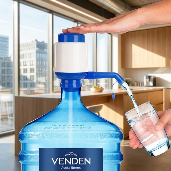 Ūdens pumpis Venden pudelēm