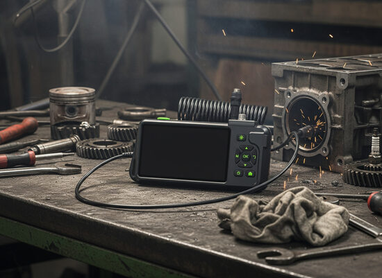 Industriālā endoskopa kamera 5” IPS