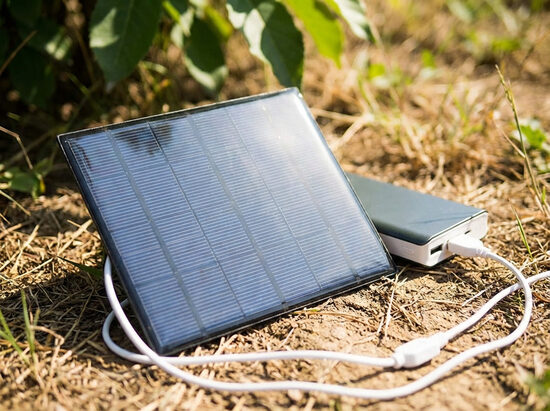 Saules panelis USB ierīču uzlādei, 3,5w (telefoniem, planšetēm, GPS, MP3, MP4)