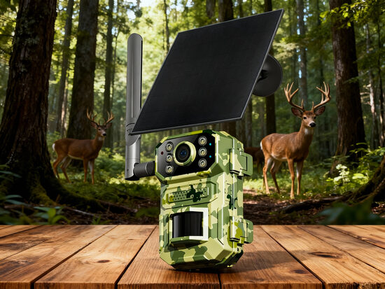 Meža kamera 14Mp, 4g online, solar medību kamera