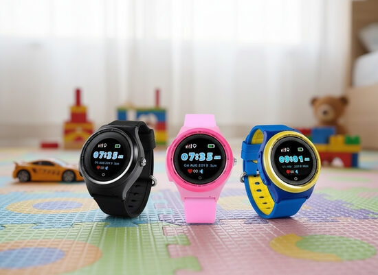 mini (1.3 inch) Bērnu telefons - viedpulkstenis 'Wonlex KT06' (GPS izsekošanas, 4G zvani, soļu skaitītājs, Touch Screen), ORIĢINĀLS