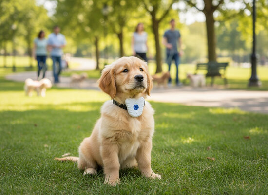 UltraSonic Pretriešanas Kakla Siksna: Ultraskaņa, Kucēniem/Maziem Suņiem