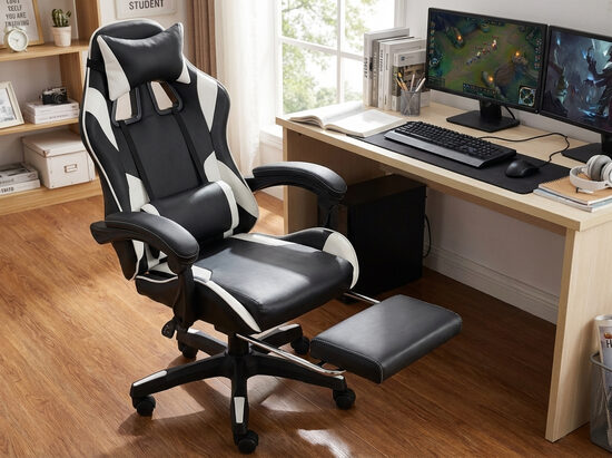 Datorkrēsls mācībām, ērts krēsls skolēniem un studentiem