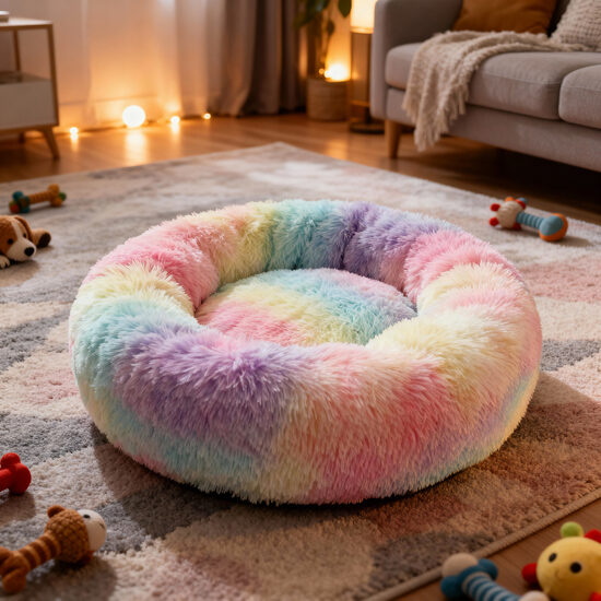 Pūkaina un mīksta Dzīvnieku guļvieta (50*50cm), kaķiem, suņiem