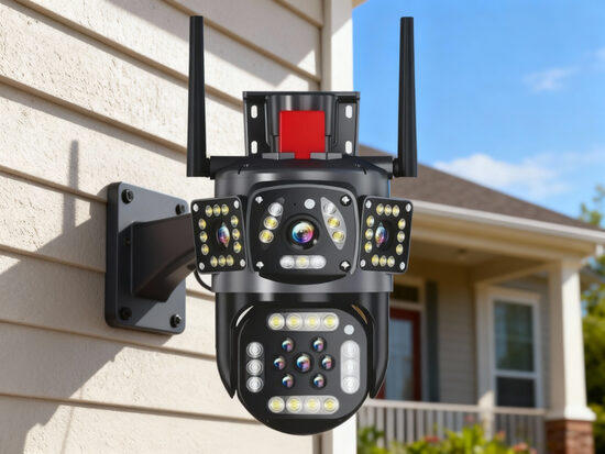 Wifi video novērošanas kamera ar signalizāciju, 12Mp XL