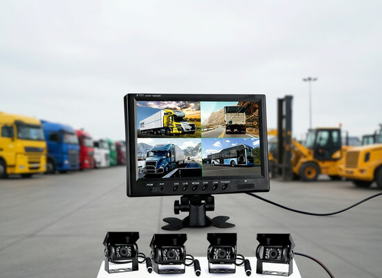 Automašīnas kameras 4gab ar Monitoru 9', 10-20m vadi