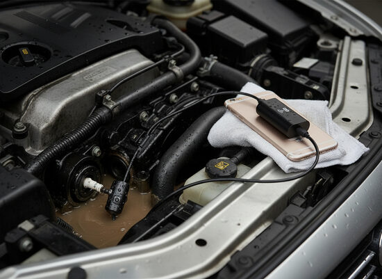 Bezvadu kamera - endoskops 1m, ar WiFi, ūdensizturīgs