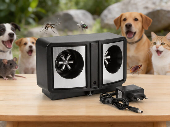 Ultraskaņas dzīvnieku atbaidītājs, 220v