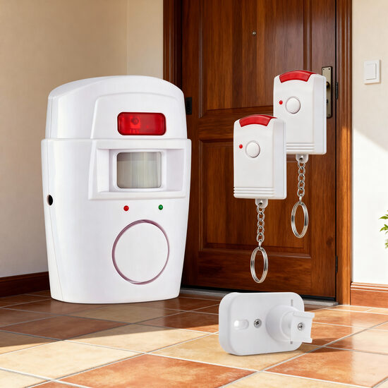 Bezvadu signalizācija ar 2 pultīm 105Db