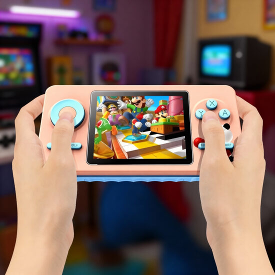 Retro Spēļu Konsole ar 620 Spēlēm un papildus pulti