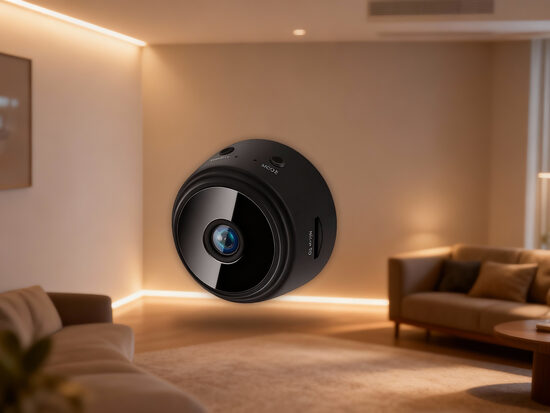 Wifi kamera ar akumulatoru, videonovērošanas kamera ar ierakstu un nakts redzamību, HD