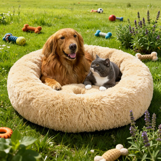 Mīksta un silta Dzīvnieku guļvieta (50*50cm), kaķiem, suņiem