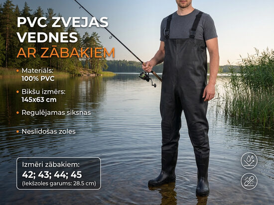 Makšķernieku zābaki 42'43'44'45 izmērs