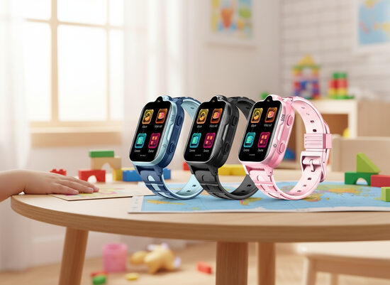 Bērnu GPS viedpulkstenis 'Wonlex CT08' (Video Zvans, 4G zvani, Android, izsekošanas funkcija, Touch Screen), ORIĢINĀLS