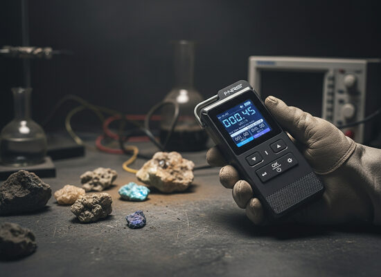 Portatīvais Geigera skaitītājs GC-02 ar IPS displeju