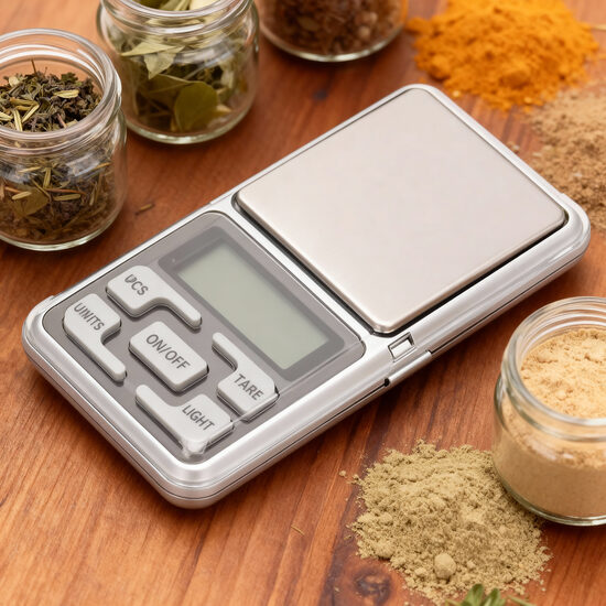 Pārnēsājami kabatas dārglietu svari (0,01 - 200 gr)