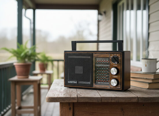 Fm radio 'Leotec Classic', 3W