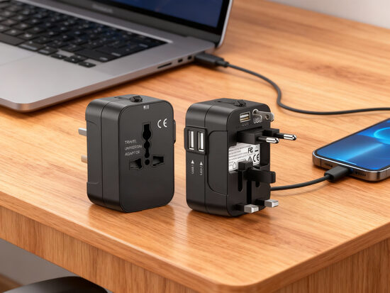 Universāls ceļojumu strāvas adapteris