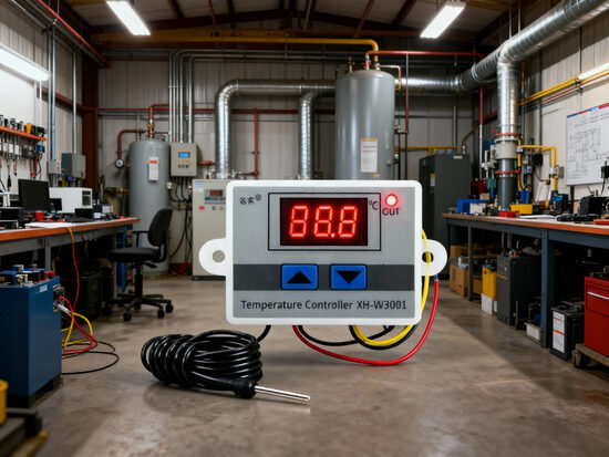 Digitālais termostats, 220v temperatūras kontrolēšanai, 1500w