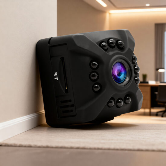 Mini Wifi IP bezvadu kamera (1080P HD, ieraksts, skaņa, nakts redzamība)