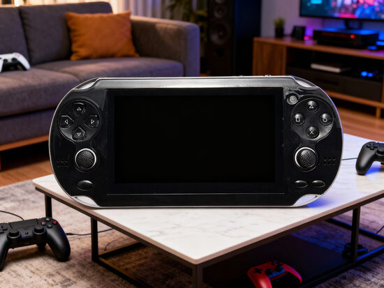 Spēļu konsole mp3/mp4/mp5, spēles, radio, video ar apgaismotu korpusu