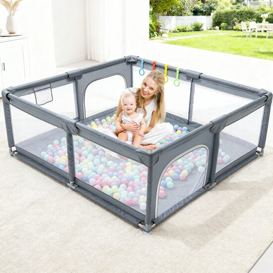 Bērnu manēža, drošības sētiņa 120x120cm