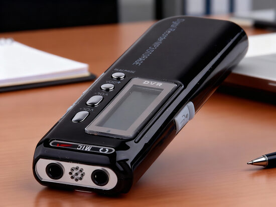 Diktofons 8Gb, 580h record, Black