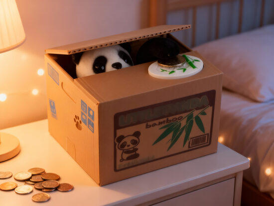 Krājkasīte ''Ņammājošā panda''