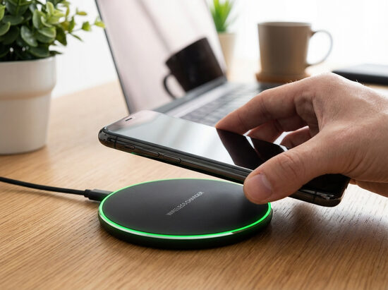 Bezvadu Telefona lādētājs (fast charge, jaudīgs - 60w)