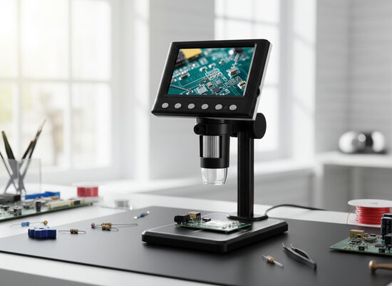 Mikroskops ar statīvu 1000x