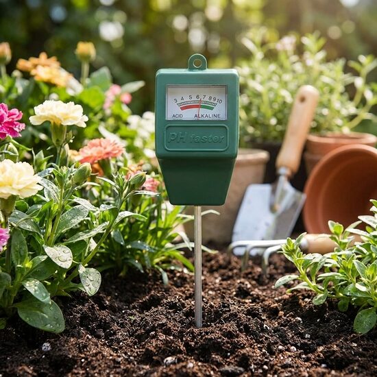 pH līmeņa mērītājs augsnei