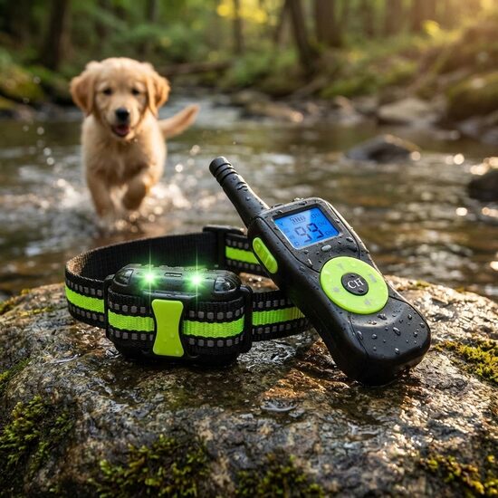 Suņu dresūras siksna 800m, suņu treniņs un kontrole (ūdens droša)