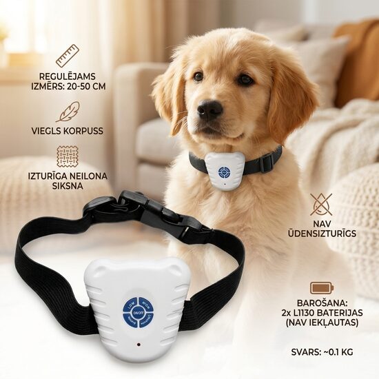 UltraSonic Pretriešanas Kakla Siksna: Ultraskaņa, Kucēniem/Maziem Suņiem