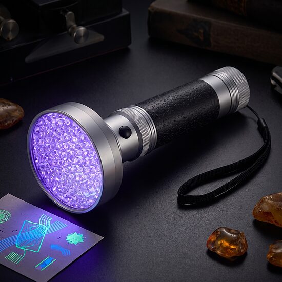 UV lukturis ar 100 LED diodēm