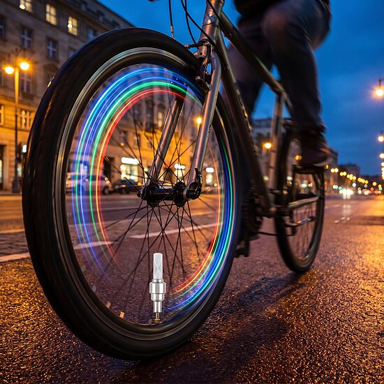 Velo Ventiļa uzgalis LED, Multicolor