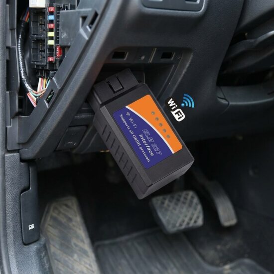 Auto datora diagnostikas iekārta OBD2 ELM327, WIFI kļūdu lasītājs